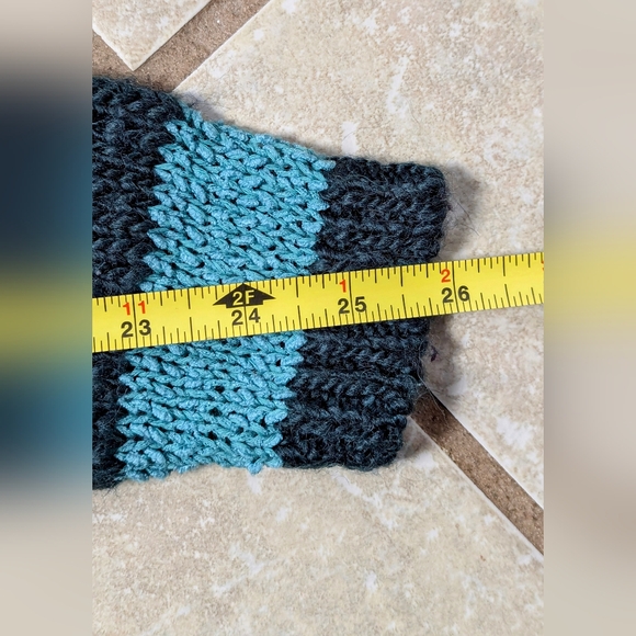 Loft Green Striped Wool Blend Sweater Size Small - Picture 6 of 8